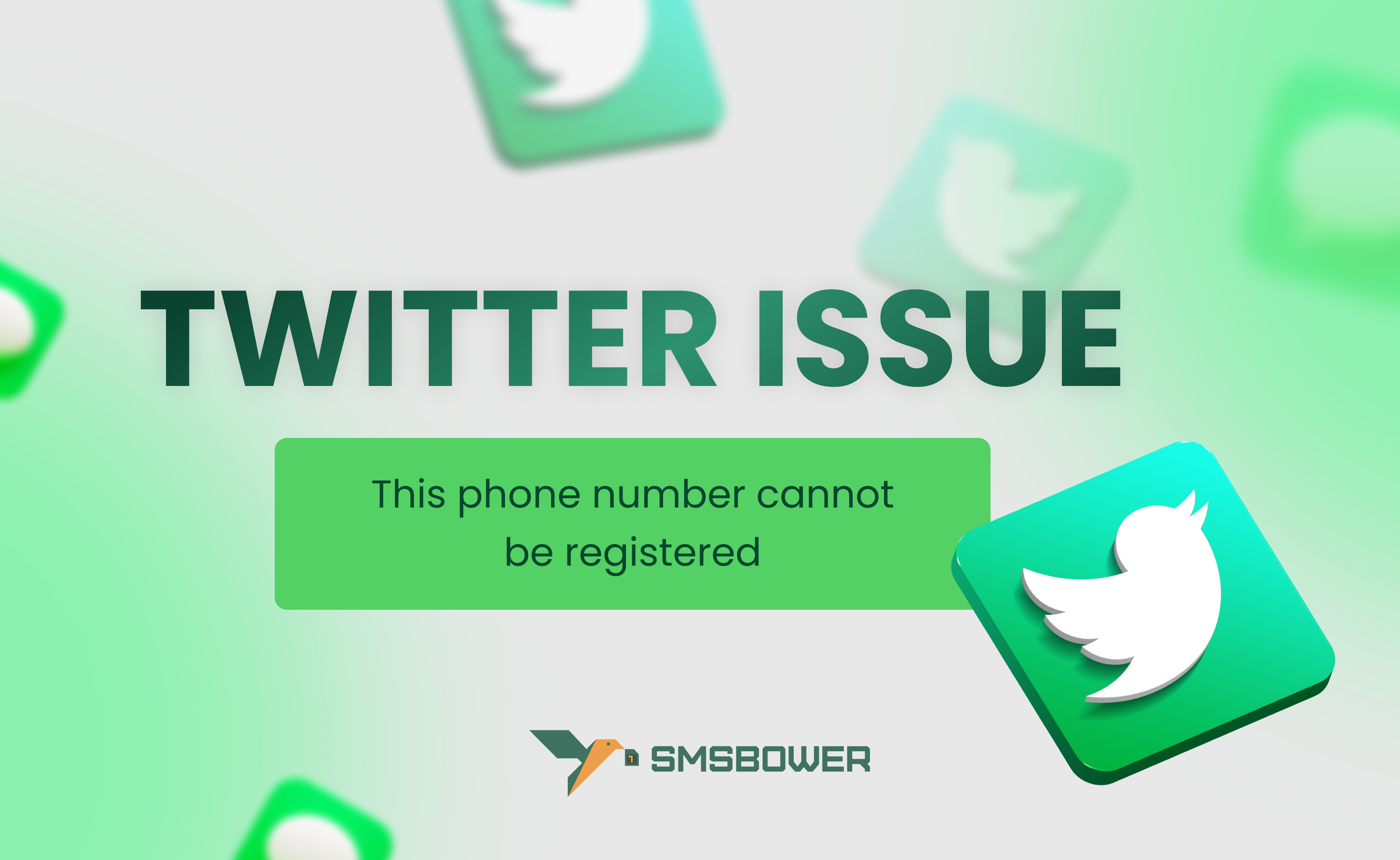 Resolve Phone Number Registration Errors on Twitter