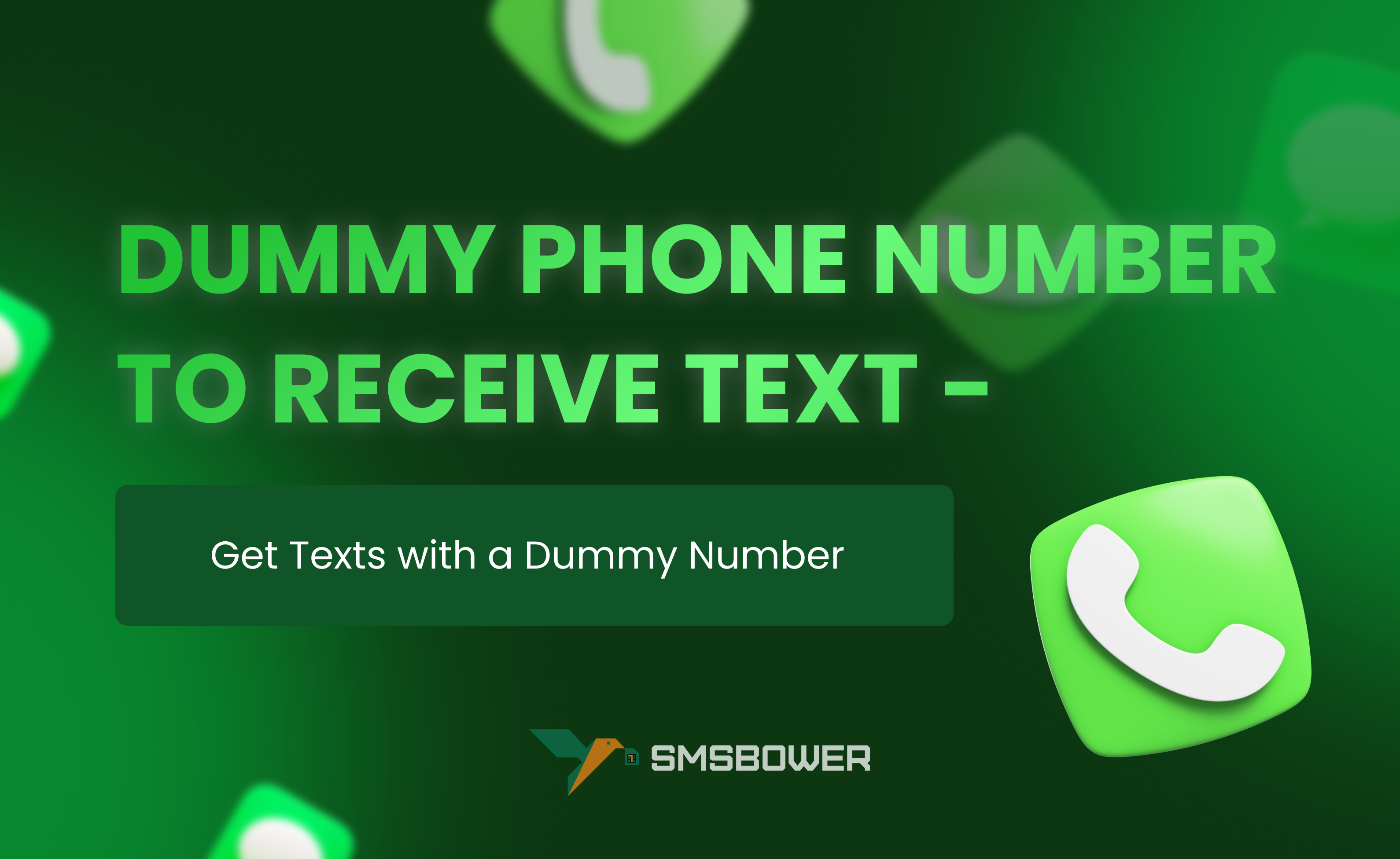 How to Buy Dummy Phone Numbers from SMSBOWER - Step-by-Step Guide