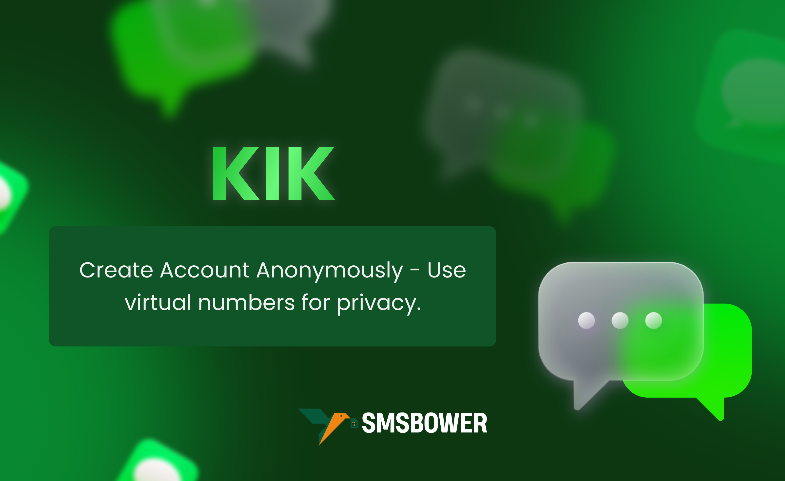 Create Unlimited Kik Accounts Without Phone Numbers